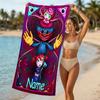 Customizable personalized beach towels Poppy Playtime themed designs.Suitable for the beach, yoga, sports;ideal as beach accessories