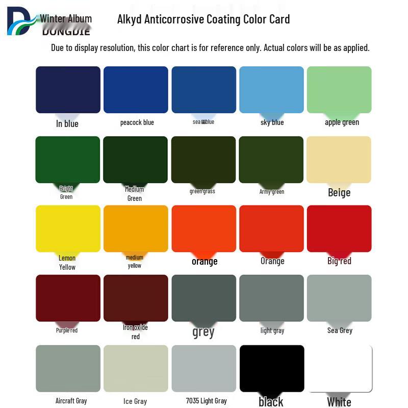 Dongdie High Flash Point Alkyd Anti-Corrosion Enamel Paint