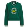 Women's V-Neck Fleece Sweatshirt