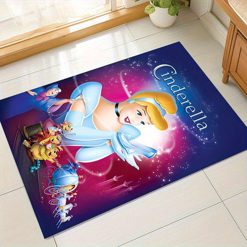 

1pc. Cinderella Princess Blue Home Office Chair Rug Outdoor Carpet Giftz049014 60cm by 90cm