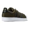 Adidas Originals Superstar Series Comfortable Versatile Low-Top Sneakers Unisex Sneakers Olive-Green BB0995