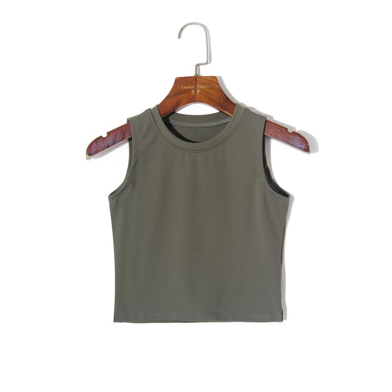 Summer Fashion Sleeveless Silm Stretch Comfortable Pullover