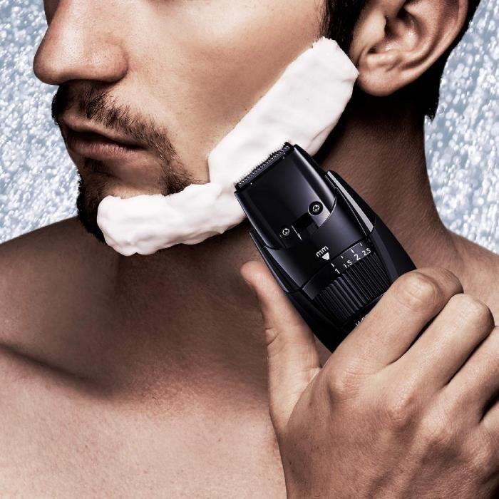 Panasonic ER-GB43-K503 Tondeuse à Barbe, 20 Réglages de Longueur (0,5-10 mm), Précision et Confort, Batterie Rechargeable