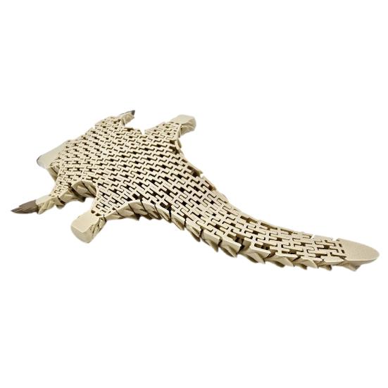 Luskoun Ozdoba 3D tištěná Vynikající design Materiál PLA Složitá socha luskouna Úleva od stresu Kloubová hračka