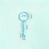 Key Rings with Chains and Lobster Clasps for Handmade DIY Jewelry Colorful Keychains for Girls Bag Charms Accessories Gifts