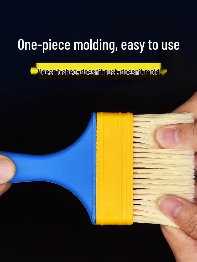 Nylon Bristle Cleaning and Painting Brush Set – Small, Hard, and Soft Bristles for Barbecue, Dust Removal, and Oil Painting