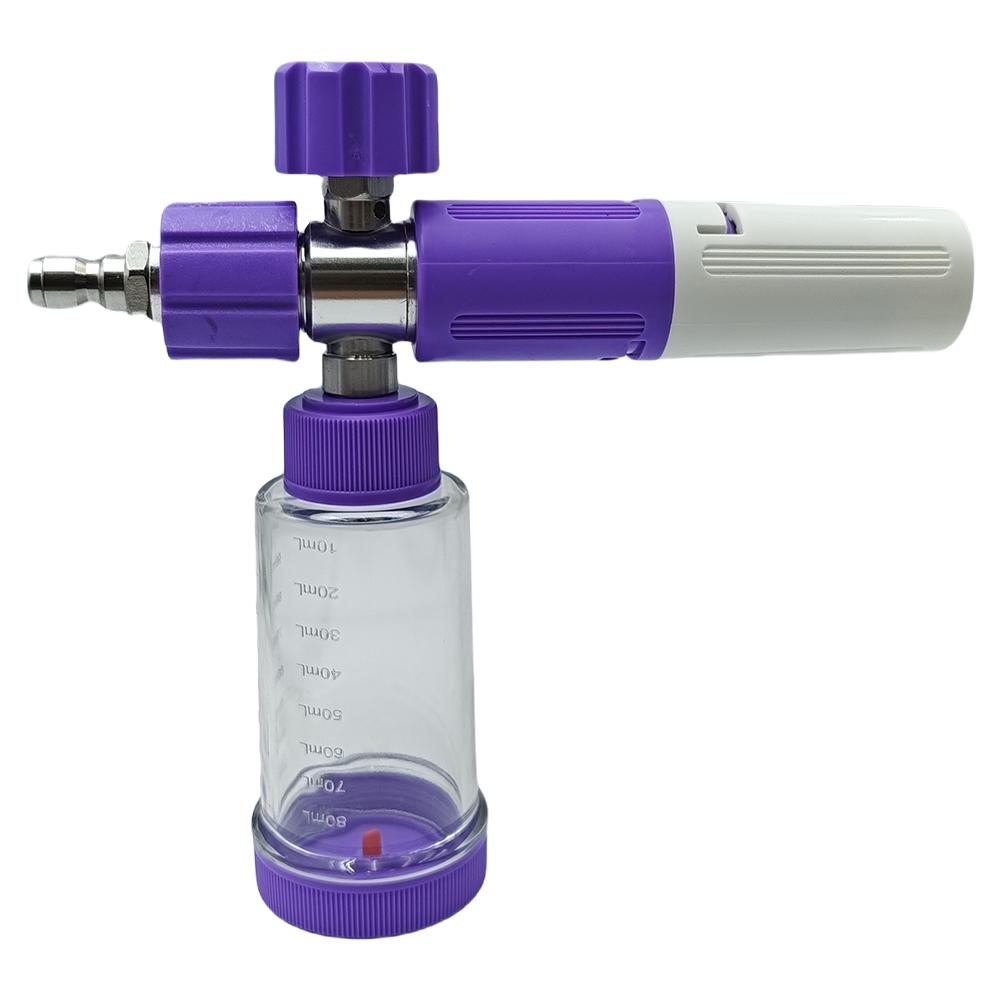 100ml Water Foam Pot Adjustable Car Wash Foam Sprayer Foam Spray Pot for Cleaning Cars SUVs