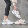 Spring Mesh Breathable Student Dad Shoes Women's Fashion Versatile Platform Sports Shoes Lightweight Running Casual Shoes