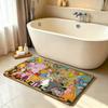 Classic Cartoon-W-wInnie The Pooh-S Kawaii Carpet Bathroom Anti-slip Mat Door Mat Home Decoration Mat Entrance Scratch-resistant