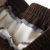 Warm High-Waist Velvet Pants for Middle-Aged and Elderly Women - Autumn/Winter Straight-Leg Style