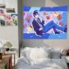 Project Sekai Cartoon Anime Tapestry Relaxed Character with Ramune  Sweet Accents Room Accent for Cute Anime  Soft Aesthetic