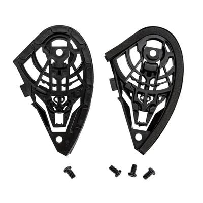 1 Pair Face Shield Visors Base with Mounting Screw for K3 K4 Motorcycle Helmets Visors Gear Base Plate Replacement Part