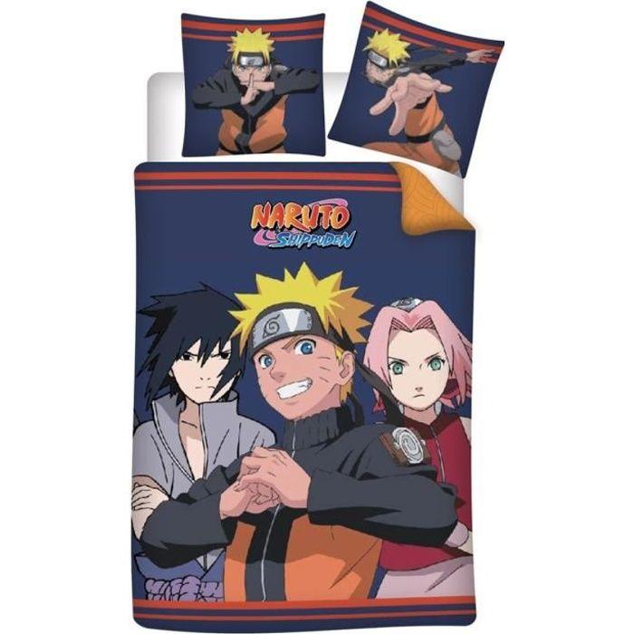 Children's Bedding Set - MANGA - Naruto - Blue - Synthetic - Machine Washable