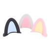 2Pc Motorcycle Helmet Cat Ears Cute Decoration Style Helmet Universal Accessorie