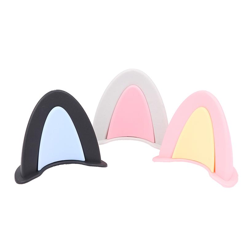 2Pc Motorcycle Helmet Cat Ears Cute Decoration Style Helmet Universal Accessorie