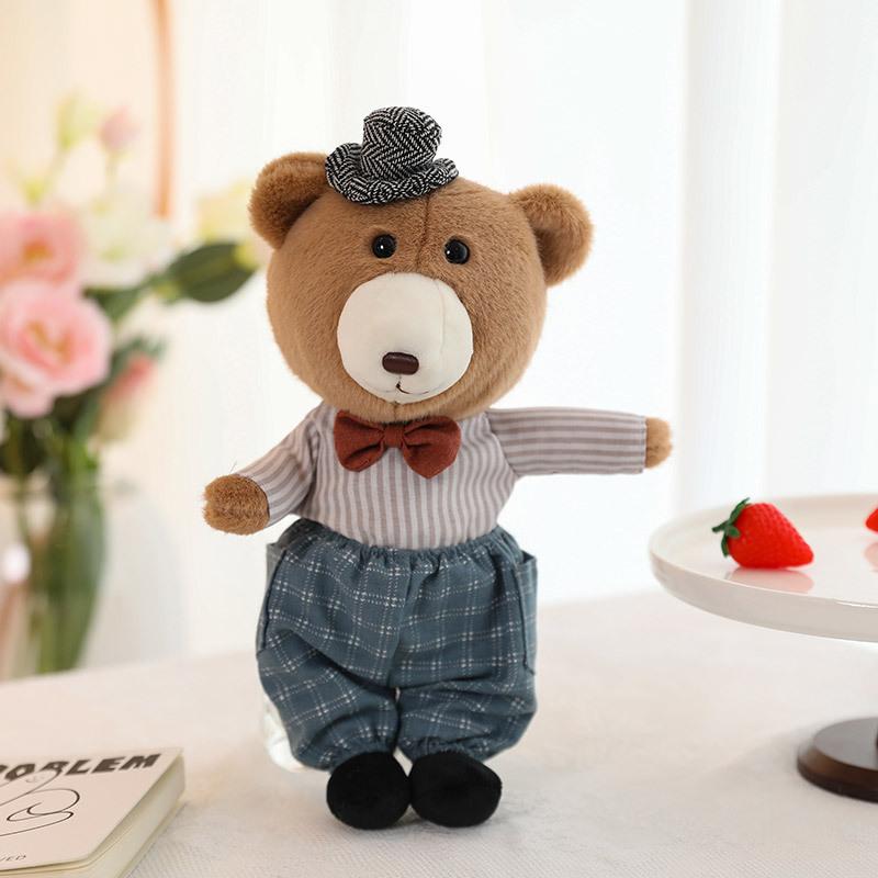 Para Króliczków Pluszowa Zabawka Lalka Lalka Miś Dziewczynka Serce Prezent Urodzinowy Prezent z Maszyny z Chwytakiem