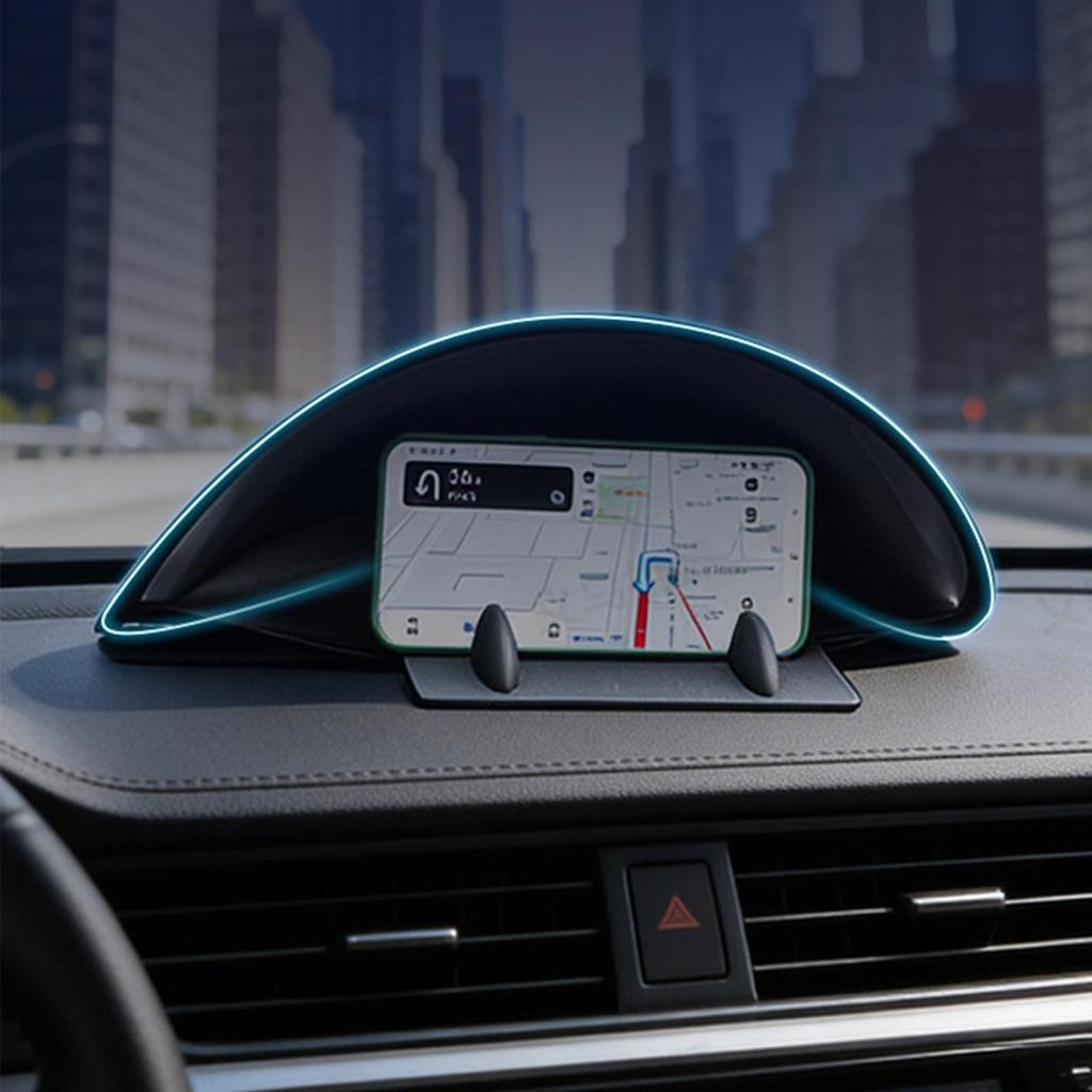 Auto-Handy-Sonnenschutz Blendschutz Faltbarer Schild Auto-Smartphone-Sonnenschutz für Armaturenbrett von Autos, SUVs, Fahren, Navigation