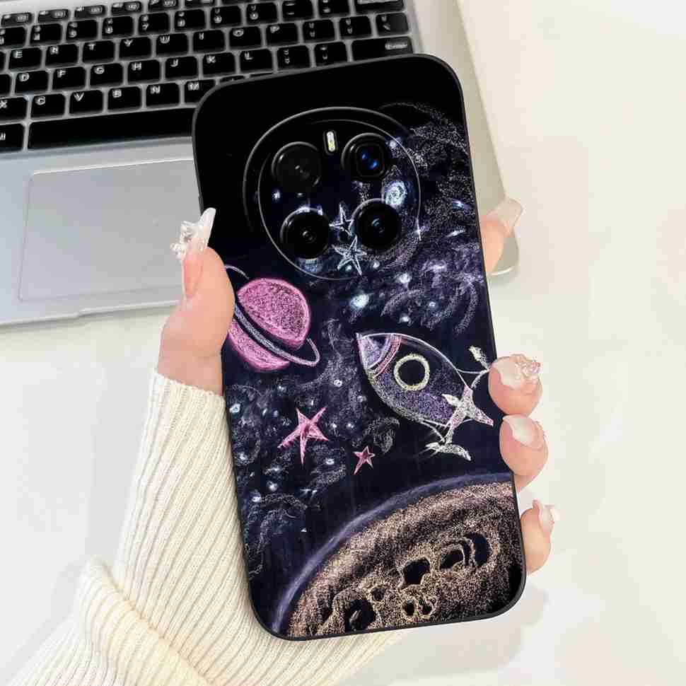 For Honor Magic7 Pro Case PTP-N49 Luxury Painted Cover Soft Silicone Phone Case For Honor Magic7 Magic 7 Pro Cover Funda Housing