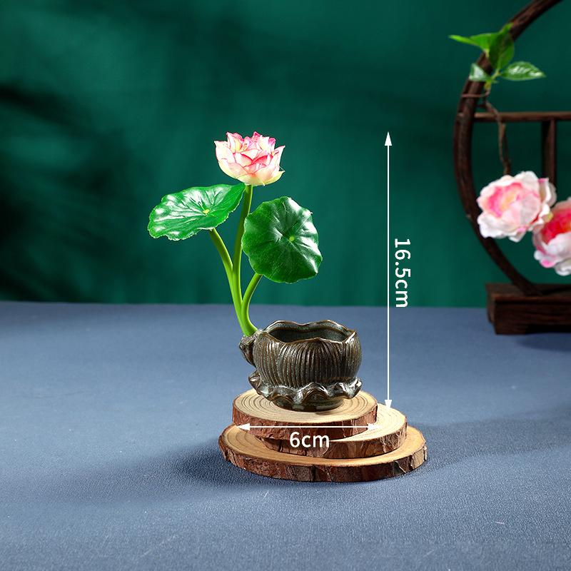 

Decorative flowers Cold dish decoration Artistic conception embellishment Creative flowers and plants Dry ice sushi decorative