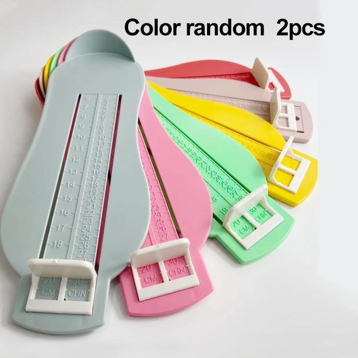 1/2pcs-Baby Foot Ruler Kids Foot Length Measuring Device Child Shoes Calculator For Children Infant Shoes Fittings Gauge Tools