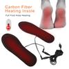 Unisex Elektriska Uppvärmda Innersulor Varma Skoinsatser för Skor Stövel Håll Varm Skodyna ;35-39: