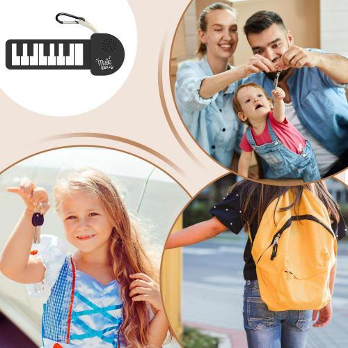 M-i-ni Electronic Piano, Roll-Up Piano Keyboard, Beginner's Musical Instrument, 21.7x13.2x2cm Portable and Lightweight Design Silicone Folding Foldabl