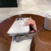 Applicable to iPhone17 mobile phone case fully transparent high definition thin ring magnetic suction Apple 16PROMAX anti-drop 14 protective case