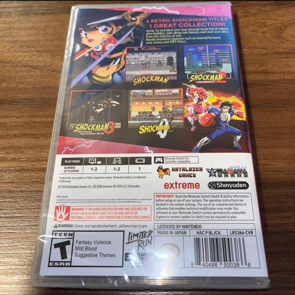 Used Cyber Citizen Shockman Collection Switch