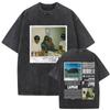 Rapper Kendrick Lamar Großes Gesicht Grafik T-Shirt Nicht Wie Wir Mr. Morale The Big Steppers T-Shirts Herren Hip Hop Übergroßes T-Shirt