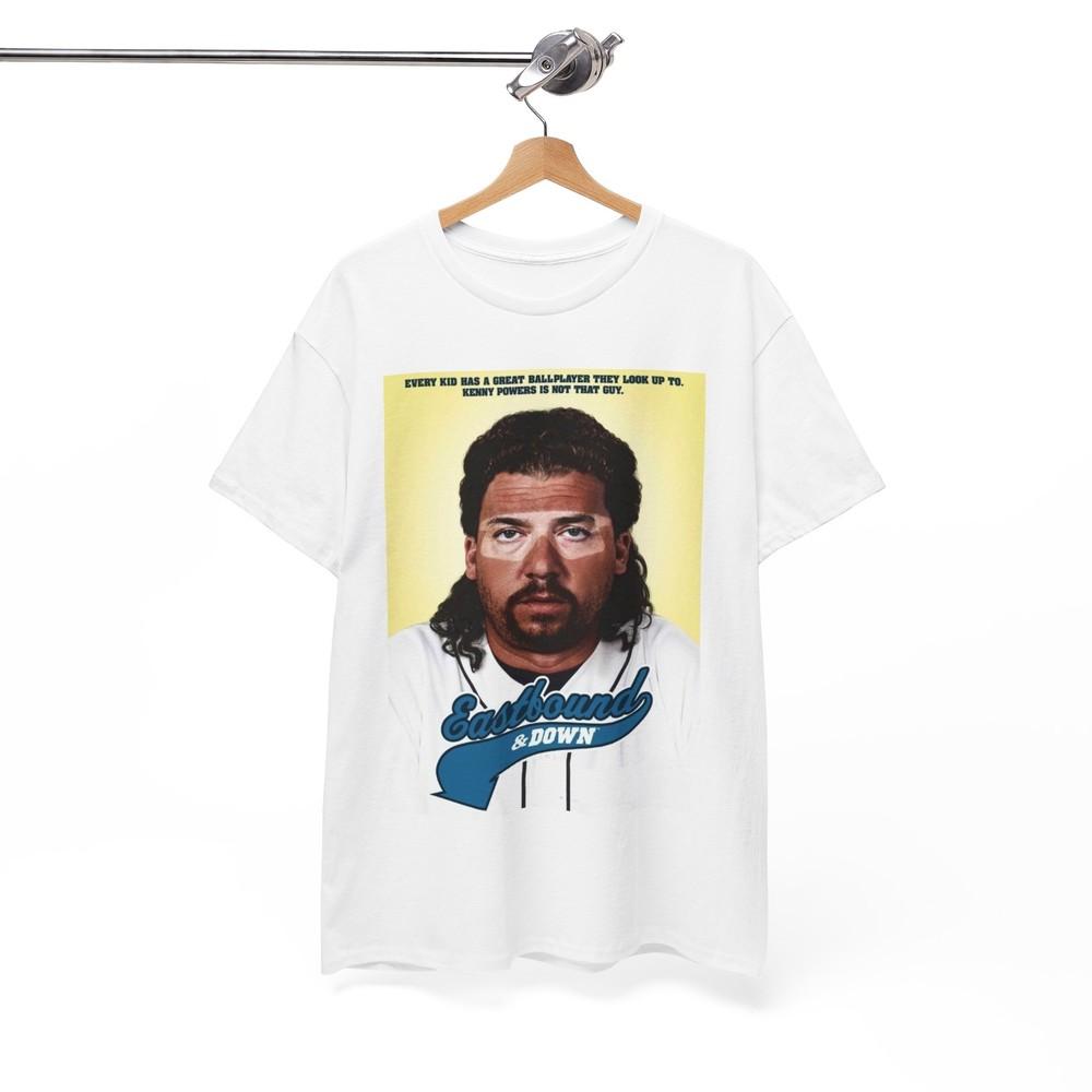 Kenny Powers T-shirt East Bound And Down Comedyserie Unisex Zwaar Katoenen T-shirt Unisex T-shirt