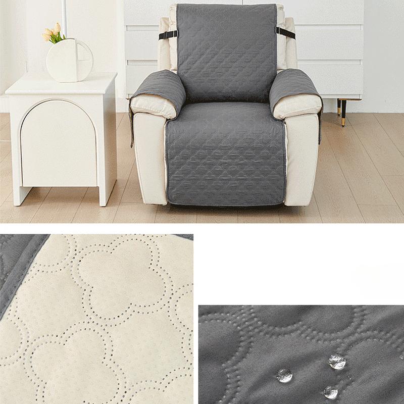 

Одноместный коврик для дивана, всесезонный универсальный коврик для дивана для домашних животных, водонепроницаемый защитный коврик для массажного кресла, встроенное тканевое полотенце 55*200CM