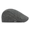 Fashion Winter Beret Hat Soft Thick Warm Painter Hat Adjustable Casual Leisure Visor Cap Men Women