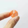 10Pcs 10Colors Acrylic Transparent 16Mm Clear Color Six Sided Spot D6 Playing Games Dice Set For Bar Pub Club Party Board Game