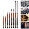 1/4\'\'(6.35mm) Hex Screwdriver Bits 100mm 150mm 2 X 65mm