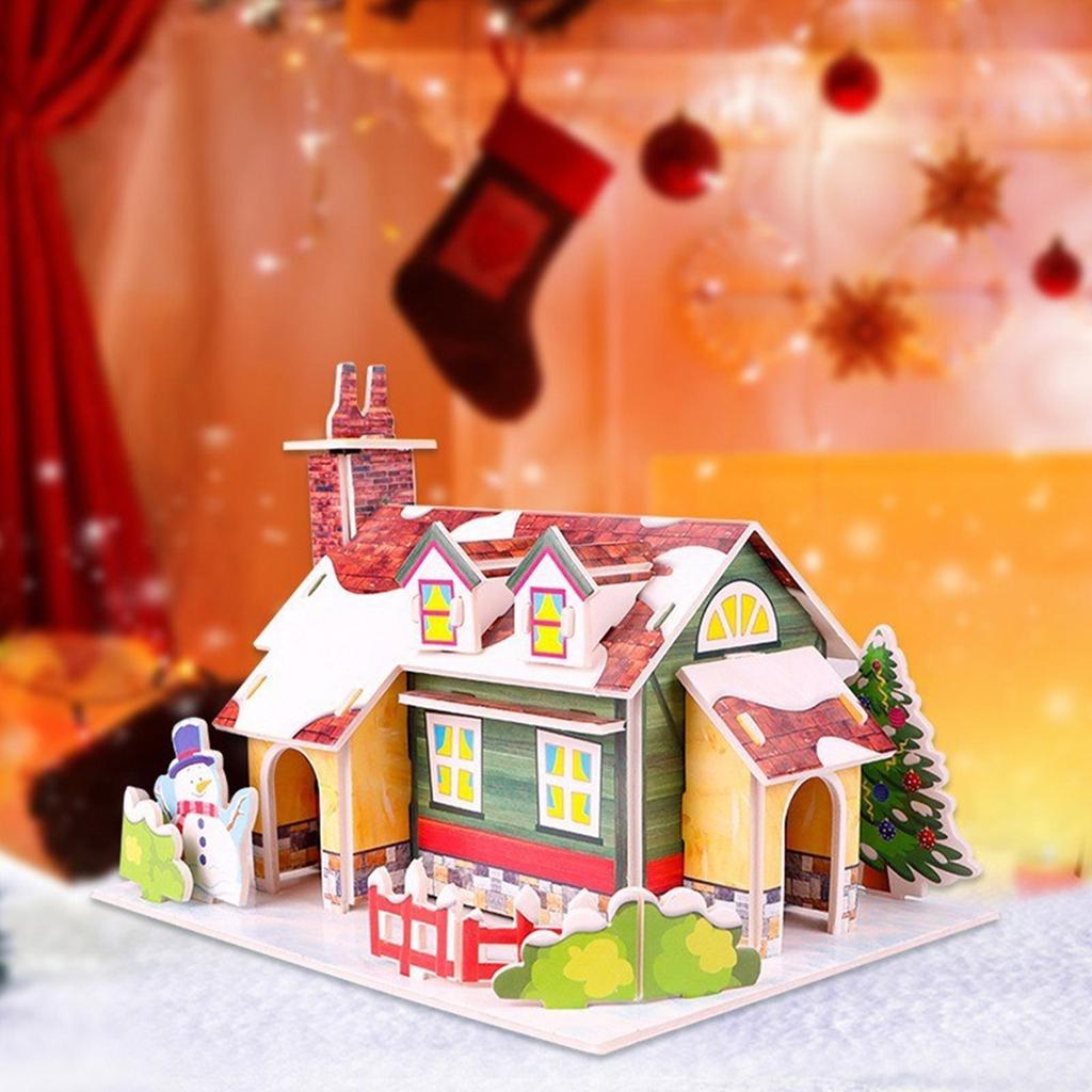 Festival Paper Assembly Toy Creative Holiday Decoration For Children Family Bonding Educational Toy Gift