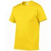 Herr T-shirt med rund hals, enfärgad