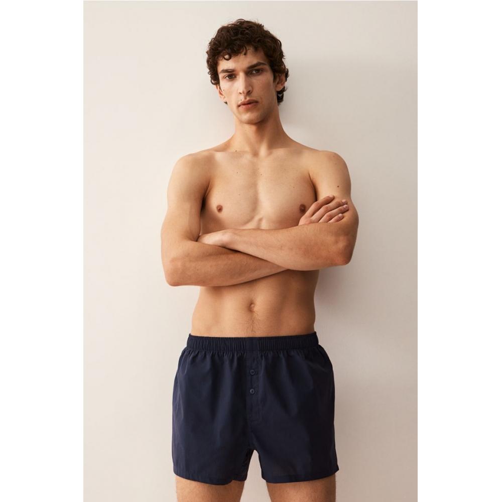 

Комплект из 5 шнурков HM Cotton Drawstring светло-голубого цвета, темно-синий M