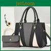 Unisex Pu Tote Bag With Inner Zipper Pouch And Phone Slot For Everyday Use