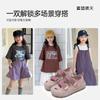 Size 26-37, Girls' Summer Shoes, Children's Sandals, Summer Bag Head Sneakers 2025 New Shoes Breathable Single Mesh Shoes