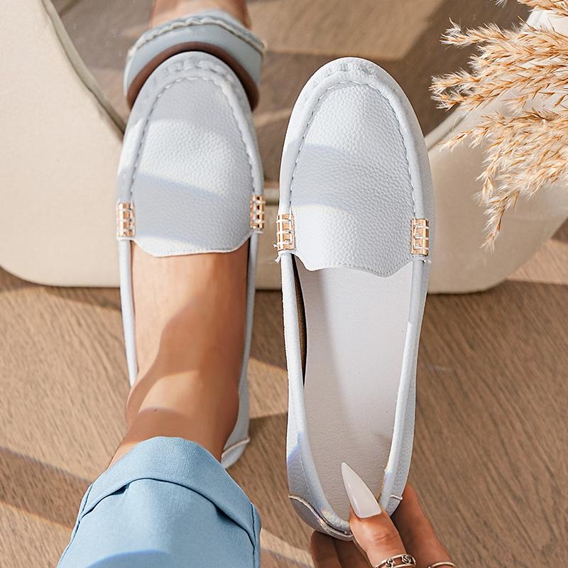 Fashion Women Flats Shoes Slip On Ballet Flats Loafers Women Moccasins Outdoor Casual Sneakers Casual Comfortable Flat Shoes for Women
