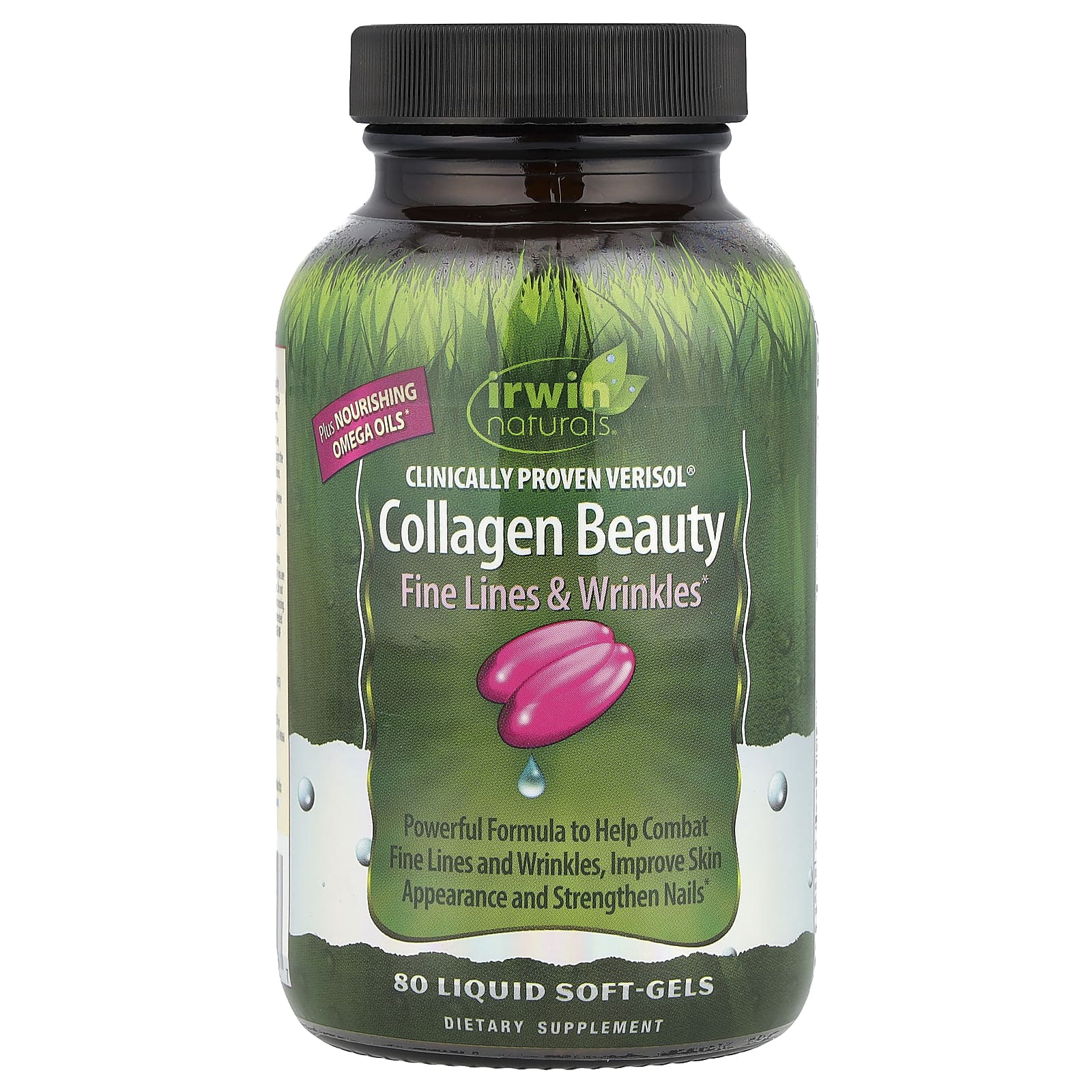 

Collagen Beauty, Clinically Proven Berisol, 80 Liquid Softgels