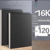 A4 Thickened Hardcover Sketchbook - Ideal for Colored Pencils, Markers & Watercolor Pens