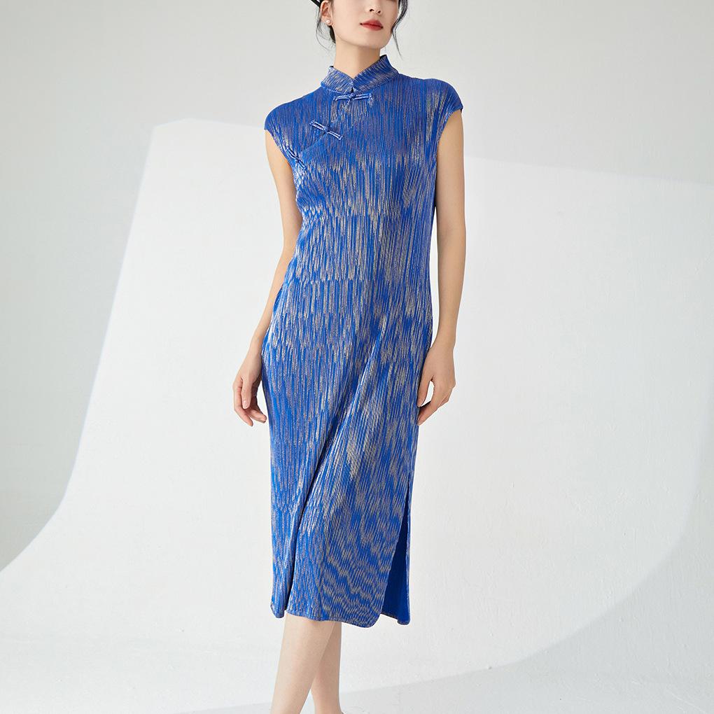 Elegant Versatile Cheongsam: New Chinese Style Summer Dress for Women