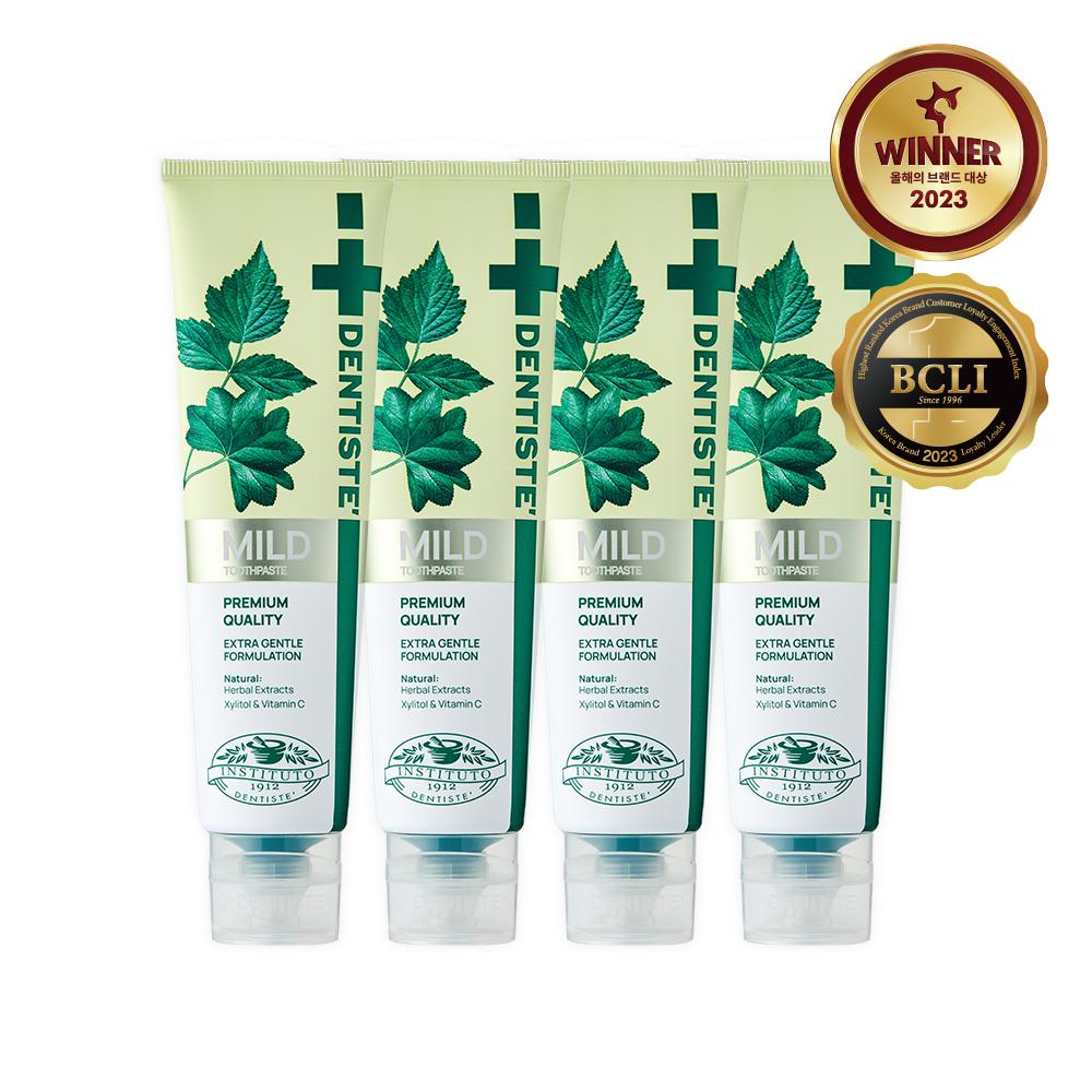 

Зубная паста Dentiste Mild для ночного использования 160 г, 2 вида (4 упаковки/12 упаковок), выберите 1 4 packs of 160g