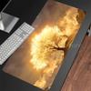Middle Earth Mouse Pad LLords of Rings Computer Desk Mat Gamer Keyboard Mat Stitched Edge Mousepad Cabinet Pc Table Mouse Mats