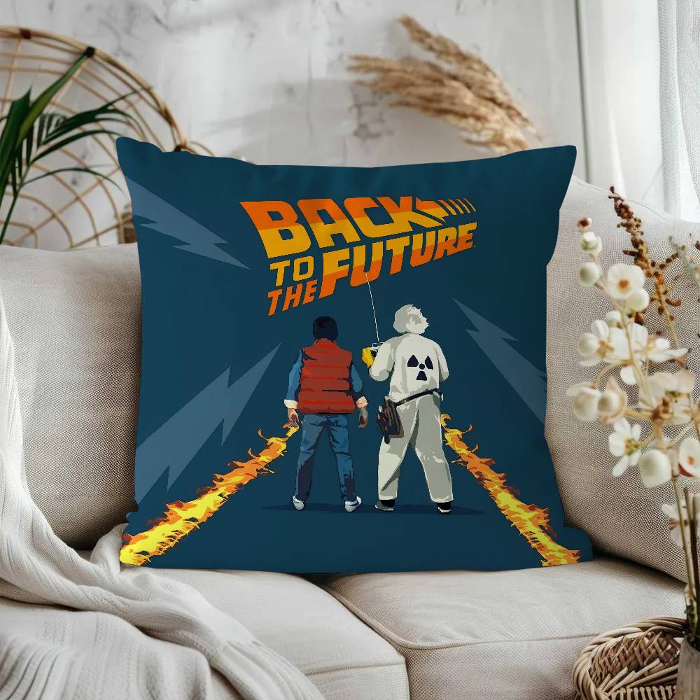 Filme B-Zurück in die Zukunft Stitch Lucky Dragon Kissenbezug Sofakissenbezug Heimzimmerdekoration Kindergeschenk