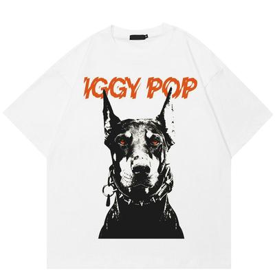 T-shirt Streetwear Grafica Dobermann Unisex T-shirt Cotone T-shirt Unisex Top Magliette Estiva Maniche Corte T-shirt