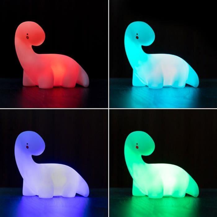 SHOP-STORY - LIGHTOSAURUS : Die mehrfarbige LED-Lampe in Form eines freundlichen Dinosauriers