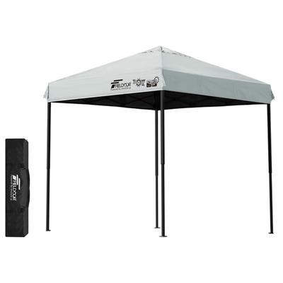 FIELDOOR Tarp Tent Center Lock G03 Steel Frame Ventilation High Water Resistance Silver Coating UV Protection Heat Insulation [Complete Blackout]
