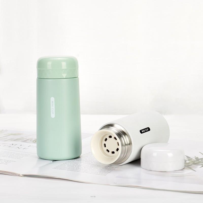 Convenient Mini Stainless Steel 150ml Thermos Cup Ultra-compact Portable Leak-proof Fashion Water Cup Drinkware Thermos Kettle